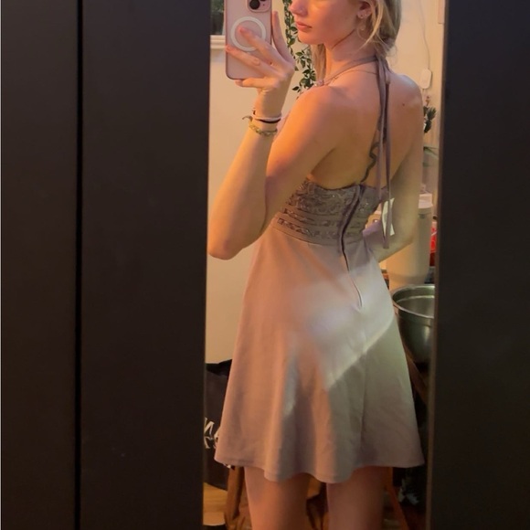 Violet purple dress - Picture 2 of 3